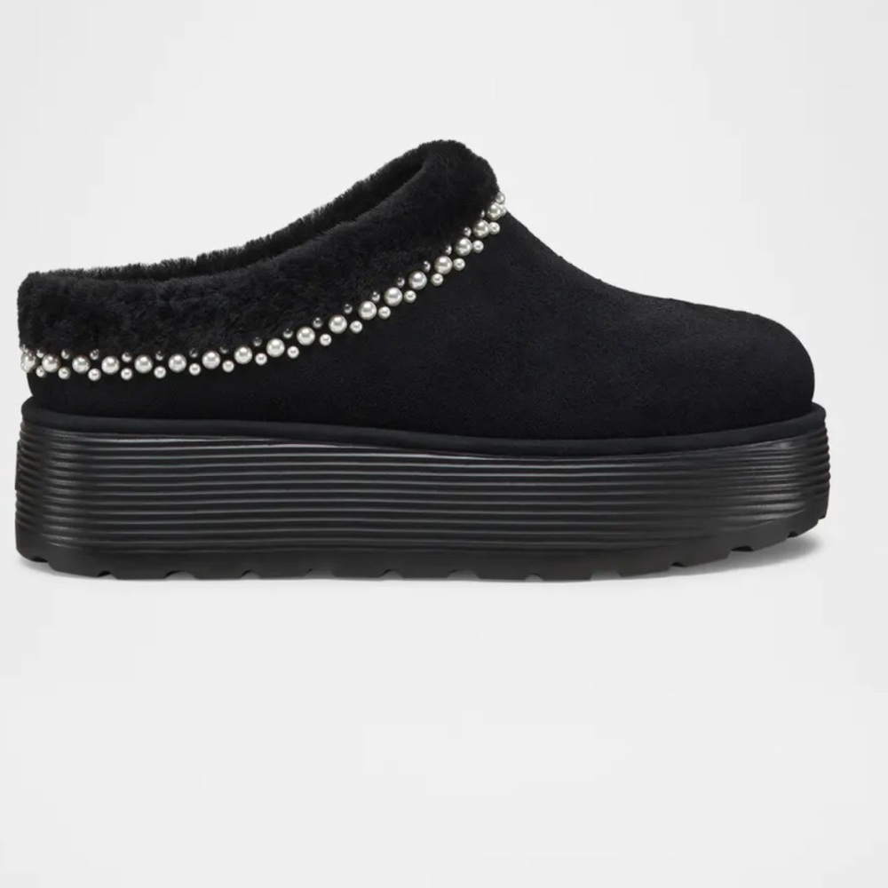 Stuart Weitzman Pearl Nellie Flatform Mules
